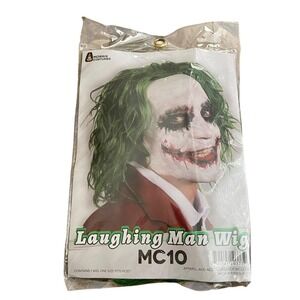 Clown Wig Laughing Man Halloween Costume Hair Short